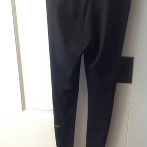 Splits59 Shiny Black Leggings Small EUC